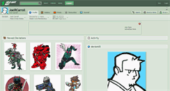 Desktop Screenshot of joelrcarroll.deviantart.com