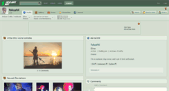 Desktop Screenshot of fokushii.deviantart.com