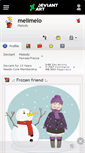 Mobile Screenshot of melimelo.deviantart.com
