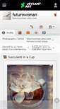 Mobile Screenshot of futurowoman.deviantart.com