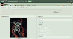 Desktop Screenshot of kaley18.deviantart.com
