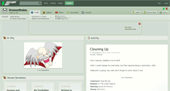 Desktop Screenshot of knoxontholos.deviantart.com