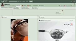 Desktop Screenshot of capmunir.deviantart.com