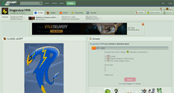 Desktop Screenshot of dragonace1999.deviantart.com