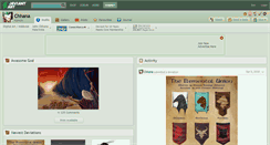 Desktop Screenshot of chhana.deviantart.com