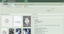 Desktop Screenshot of darkgale.deviantart.com