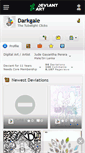 Mobile Screenshot of darkgale.deviantart.com