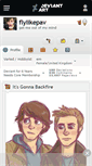 Mobile Screenshot of flylikepav.deviantart.com