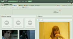 Desktop Screenshot of evil-gaara-kun.deviantart.com