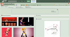 Desktop Screenshot of dotdotdottedflower.deviantart.com