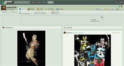 Desktop Screenshot of manson26.deviantart.com