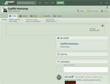 Tablet Screenshot of graffiti-workshop.deviantart.com