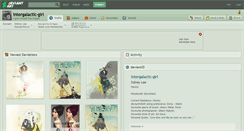 Desktop Screenshot of intergalactic-girl.deviantart.com
