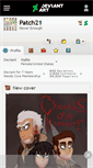 Mobile Screenshot of patch21.deviantart.com