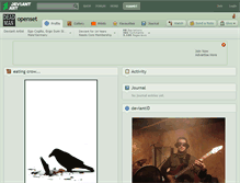 Tablet Screenshot of openset.deviantart.com