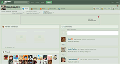 Desktop Screenshot of bizzylizzy001.deviantart.com