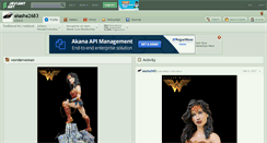 Desktop Screenshot of akasha2683.deviantart.com