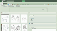 Desktop Screenshot of mmawolf.deviantart.com