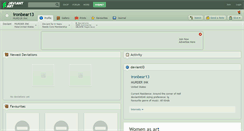 Desktop Screenshot of ironbear13.deviantart.com