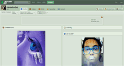 Desktop Screenshot of nevaeh-cho.deviantart.com