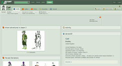 Desktop Screenshot of cyai.deviantart.com