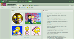 Desktop Screenshot of lisaspinkdress.deviantart.com
