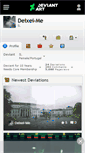 Mobile Screenshot of deixei-me.deviantart.com