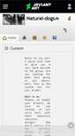 Mobile Screenshot of natural-dogs.deviantart.com