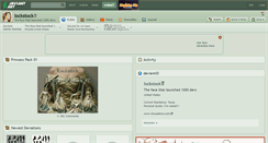 Desktop Screenshot of lockstock.deviantart.com