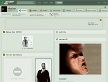 Tablet Screenshot of nioxter.deviantart.com