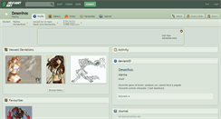 Desktop Screenshot of desenhos.deviantart.com