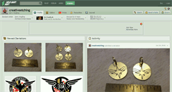 Desktop Screenshot of creativeetching.deviantart.com