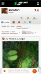 Mobile Screenshot of aonodori.deviantart.com