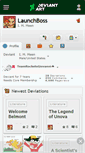Mobile Screenshot of launchboss.deviantart.com