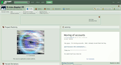 Desktop Screenshot of lil-miss-disaster-95.deviantart.com