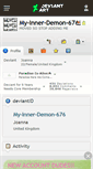 Mobile Screenshot of my-inner-demon-676.deviantart.com