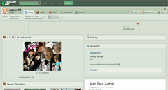 Desktop Screenshot of aozora95.deviantart.com