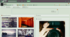 Desktop Screenshot of dafni.deviantart.com