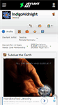 Mobile Screenshot of indigomidnight.deviantart.com