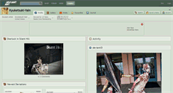 Desktop Screenshot of kyuketsuki-vain.deviantart.com