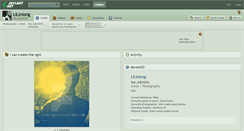 Desktop Screenshot of lilinlong.deviantart.com