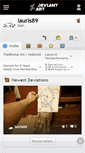 Mobile Screenshot of lauris89.deviantart.com