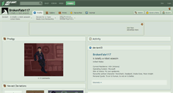 Desktop Screenshot of brokenfate117.deviantart.com