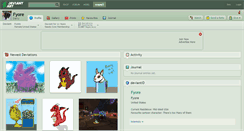 Desktop Screenshot of fyore.deviantart.com