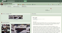 Desktop Screenshot of bloodredfullmoon.deviantart.com