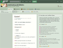 Tablet Screenshot of narusakuandichiruki.deviantart.com
