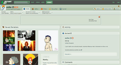 Desktop Screenshot of exile-25.deviantart.com