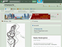 Tablet Screenshot of ai-kyonyuu-ka.deviantart.com