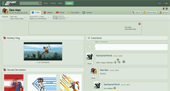 Desktop Screenshot of gee-man.deviantart.com