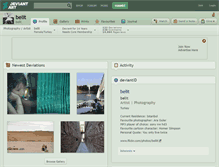 Tablet Screenshot of belit.deviantart.com